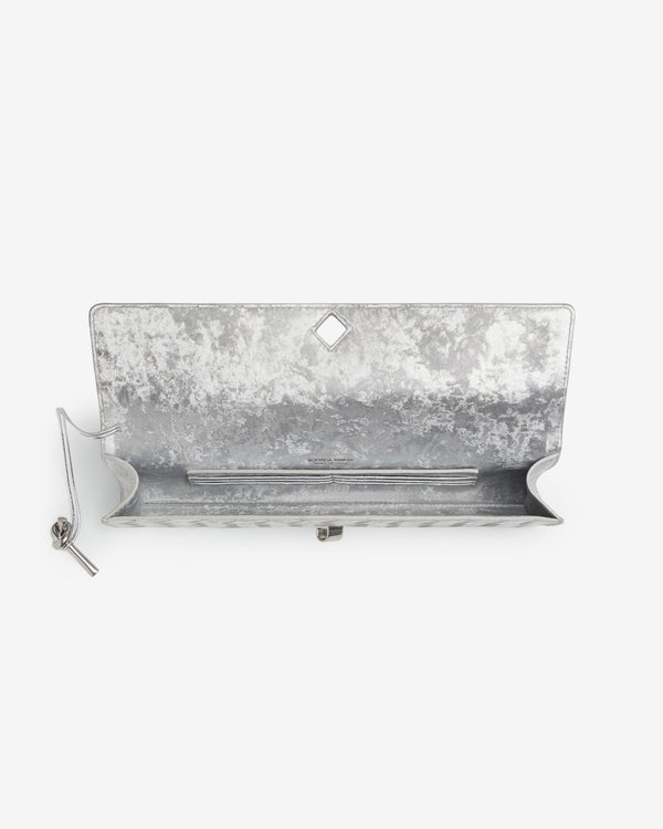 Bottega Veneta - Andiamo Clutch - (Silver)