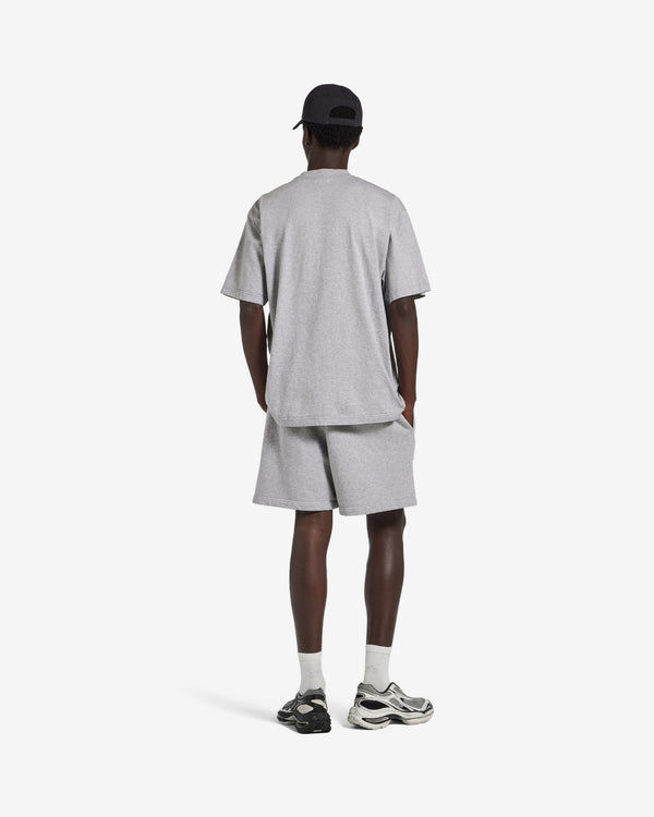 Balenciaga  - Men's Wet Brush Medium Fit T-Shirt - (Light Heather Grey)