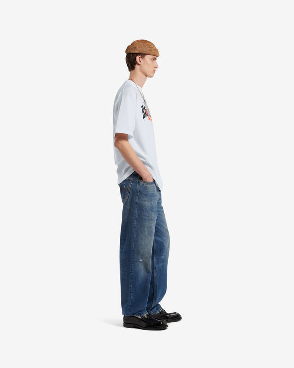 Balenciaga  - Medium Fit T-Shirt - (White)