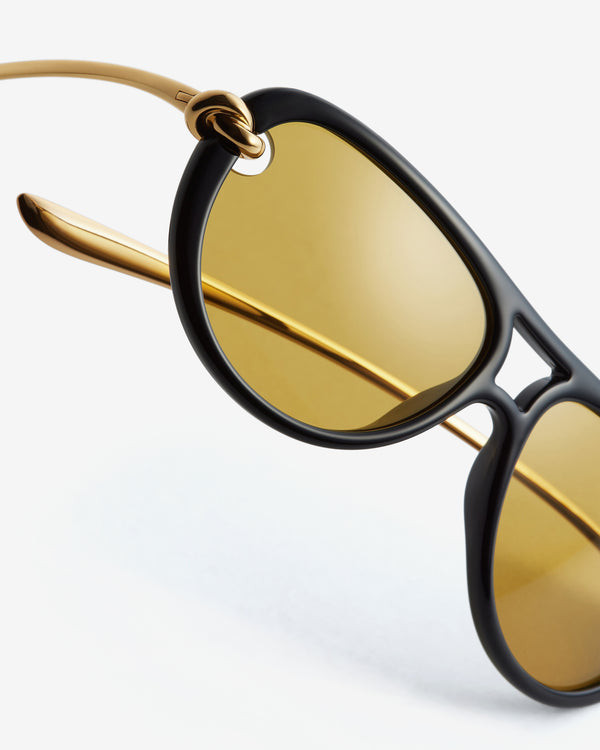 Bottega Veneta - Knot Aviator Sunglasses - (Gold)