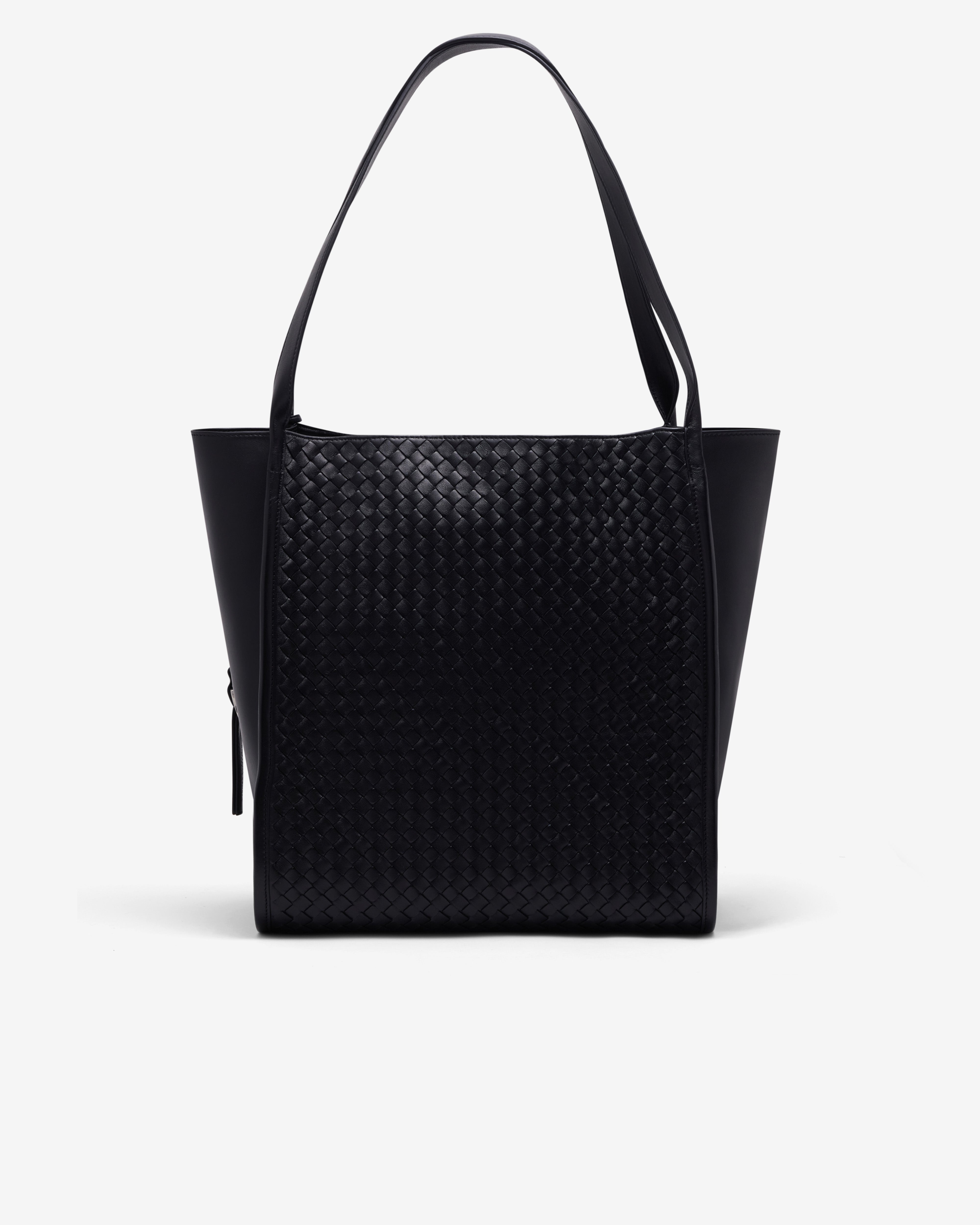 Bottega Veneta: Men's Corriere Tote (Black) | Dover Street Market