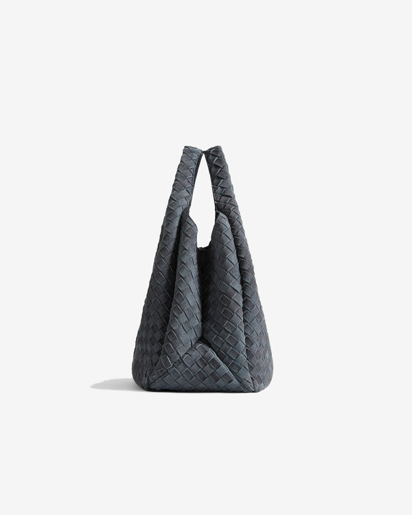 Bottega Veneta - Women's Large Campana - (Dusty Indigo)