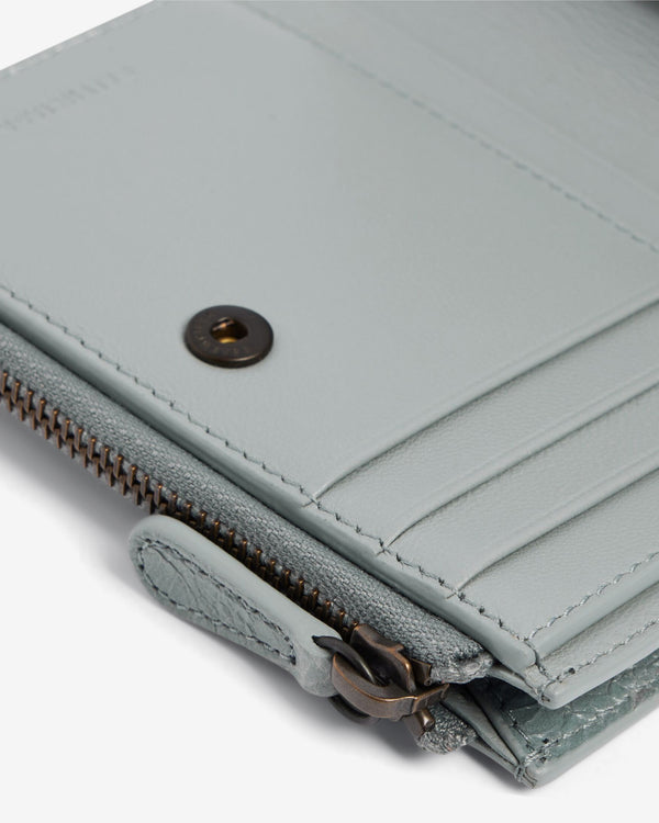 Balenciaga  - Women's Le City Bifold Wallet - (Blue/Grey)