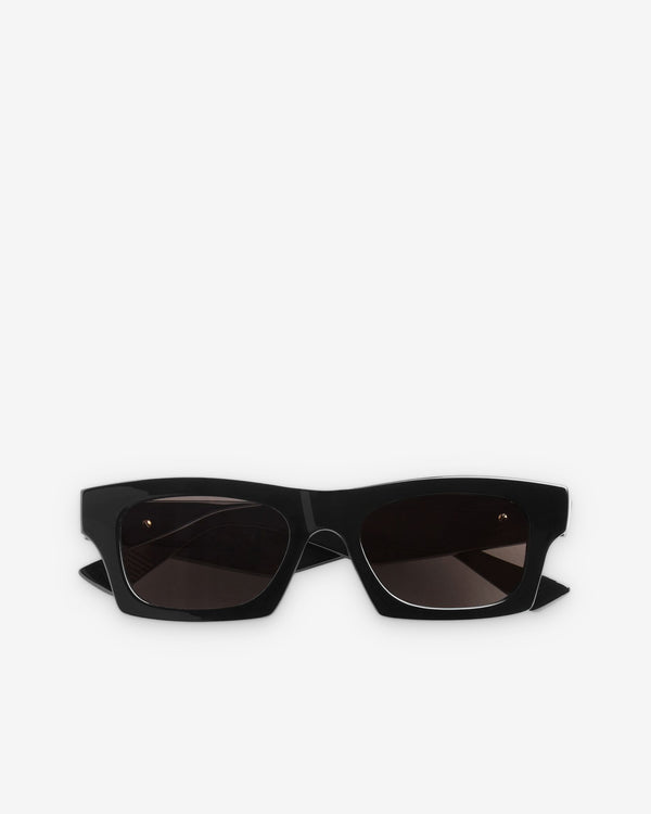 Bottega Veneta - Classic Squared Sunglasses - (Black / Grey)