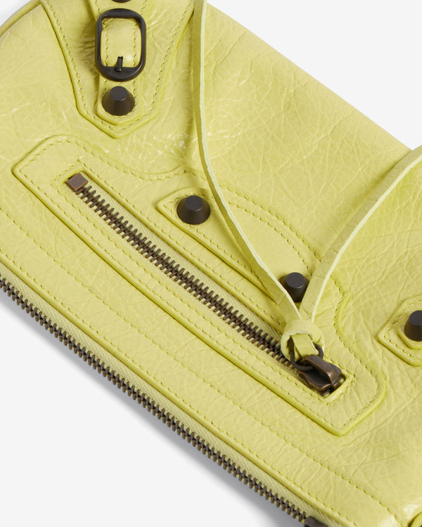 Balenciaga  - Women's Le City Pouch On Strap - (Lemonade)