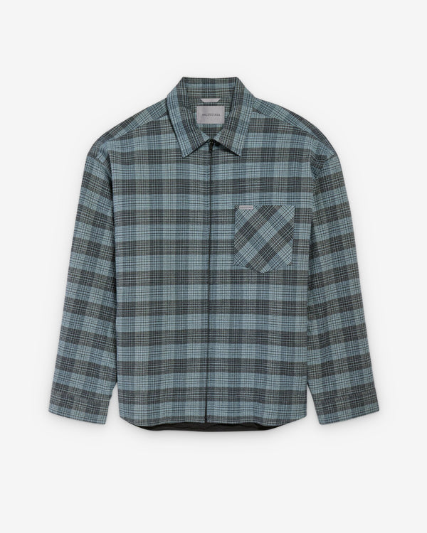 Balenciaga  - Men's Padded Overshirt - (Blue)
