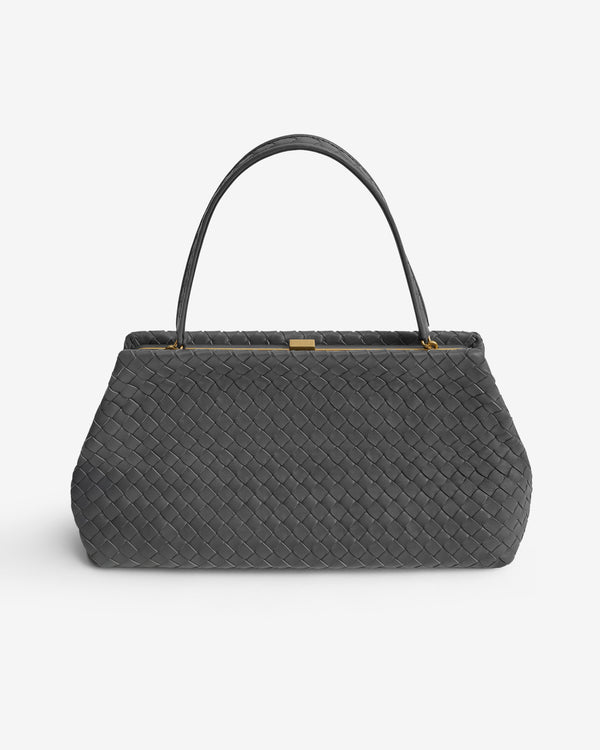 Bottega Veneta  - Women's 1998 Bag - (Obsidian Grey)