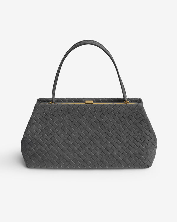 Bottega Veneta  - Women's 1998 Bag - (Obsidian Grey)