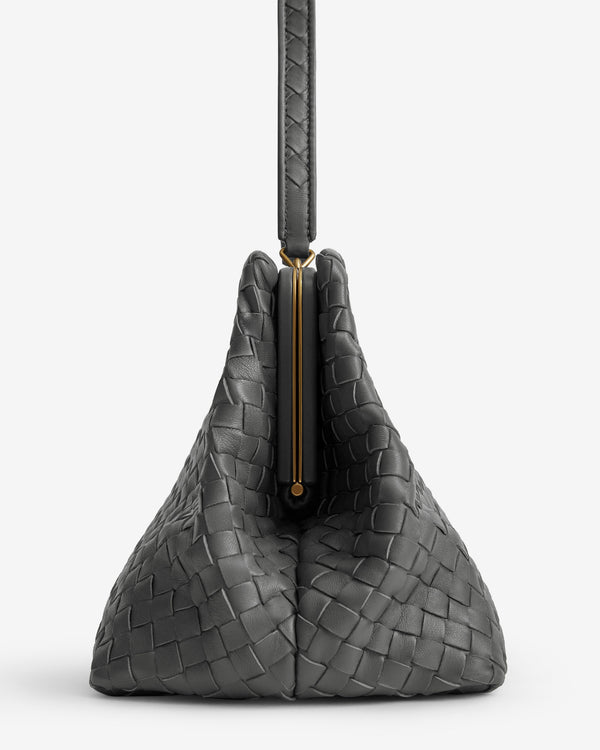 Bottega Veneta  - Women's 1998 Bag - (Obsidian Grey)