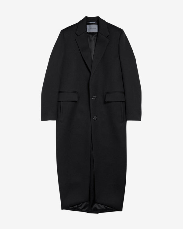 Balenciaga  - Long Sack Coat - (Black)