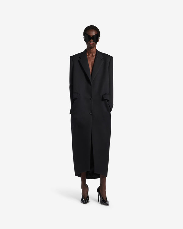 Balenciaga  - Long Sack Coat - (Black)