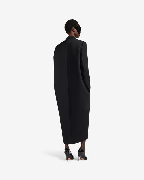 Balenciaga  - Long Sack Coat - (Black)