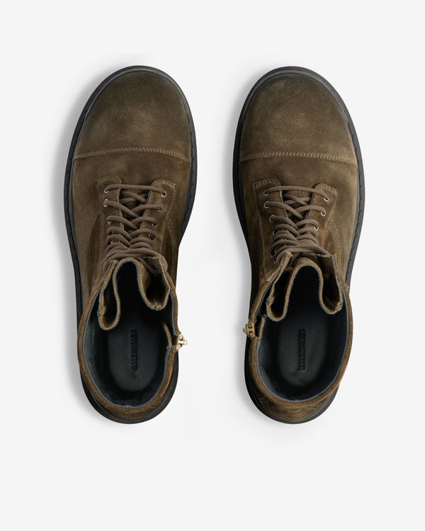 Balenciaga  - Men's Combat Strike Boot - (Olive)