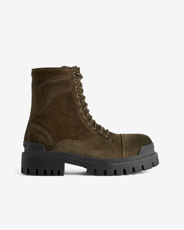 Balenciaga  - Men's Combat Strike Boot - (Olive)