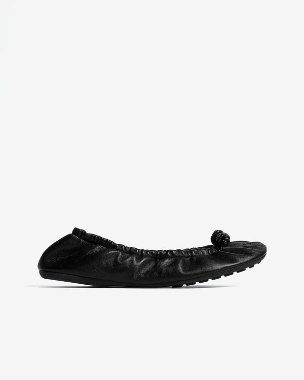 Bottega Veneta  - Women's Fantasmina Ballerina - (Black)