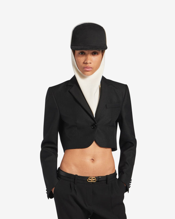 Balenciaga  - Women's Cropped Jacket - (Black)