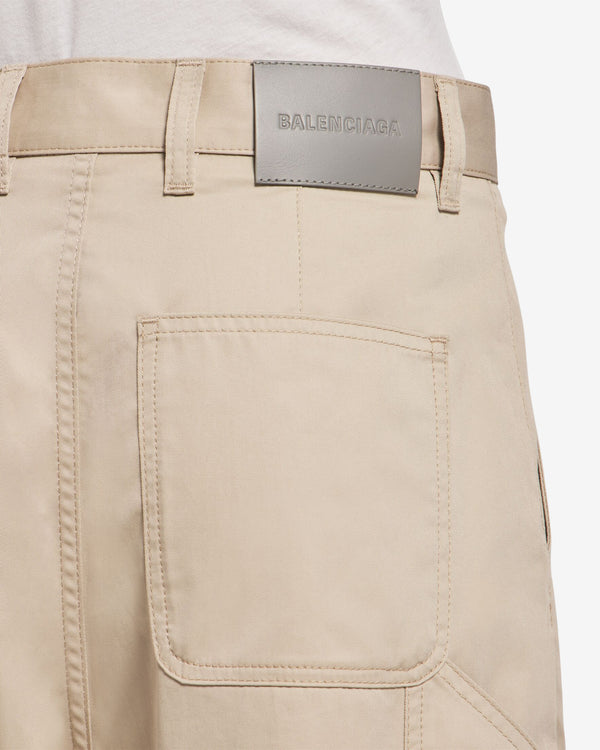 Balenciaga  - Relaxed Cargo Trousers - (Beige)