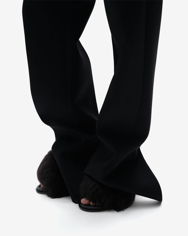 Bottega Veneta  - Women's Shetland Wool Toile Trousers - (Midnight Blue)