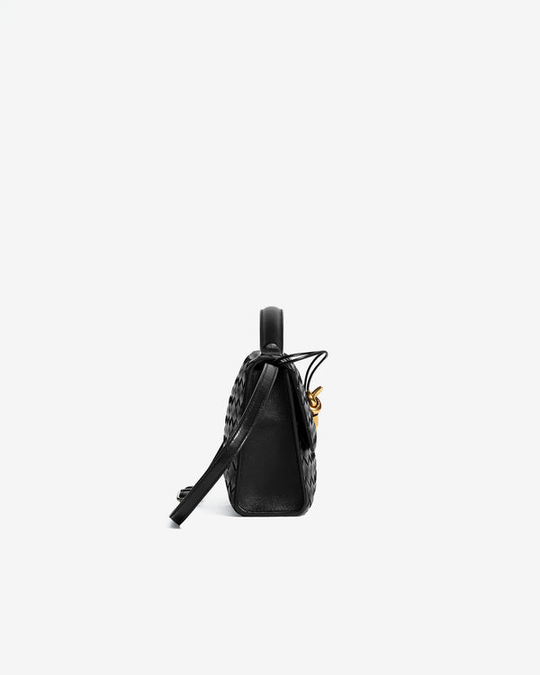 Bottega Veneta - Women's Andiamo Clutch 25 - (Black)