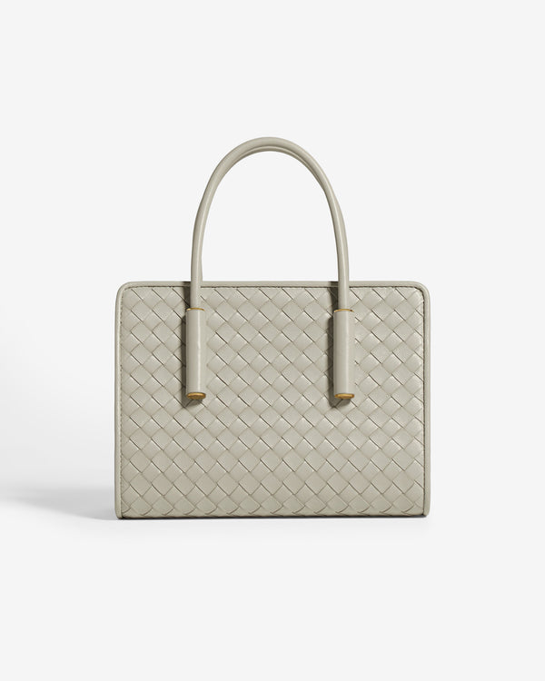 Bottega Veneta  - Women's Baby Barbara Tote - (Silica Grey)