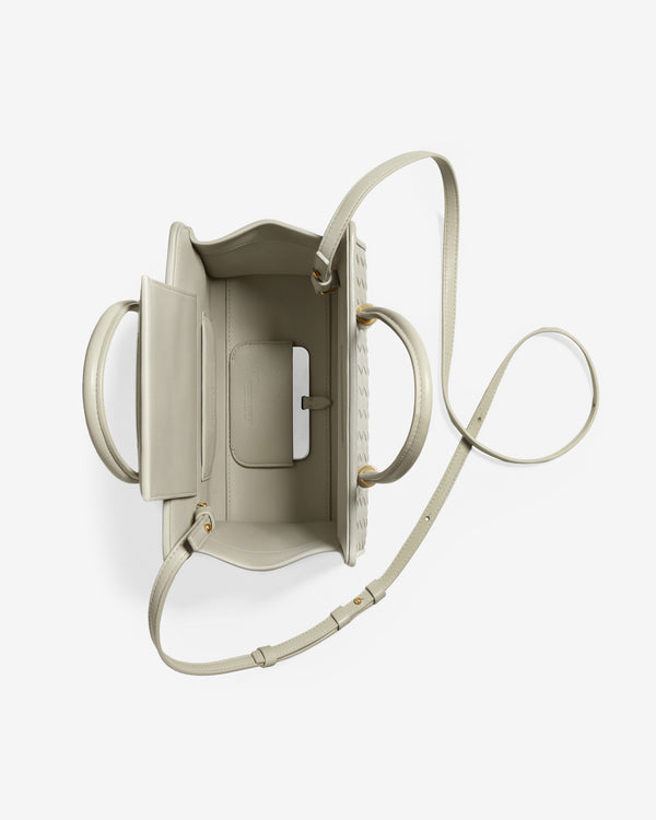 Bottega Veneta  - Women's Baby Barbara Tote - (Silica Grey)