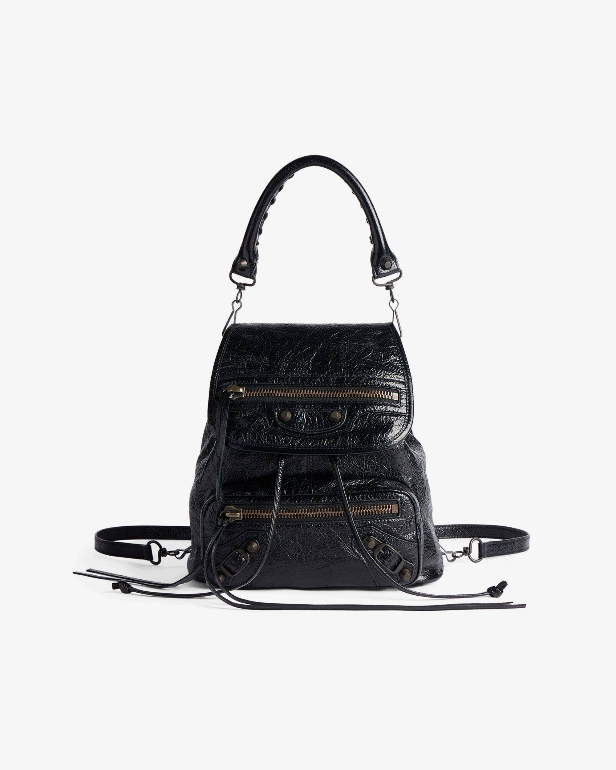 Balenciaga : Women's Le City Mini Backpack (Black)