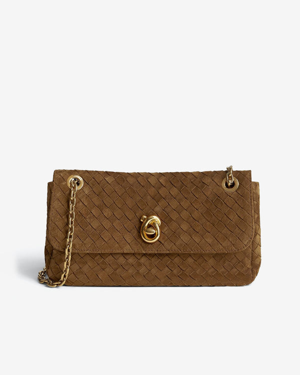 Bottega Veneta  - Women's Small Madison Bag - (Dark Caramel)