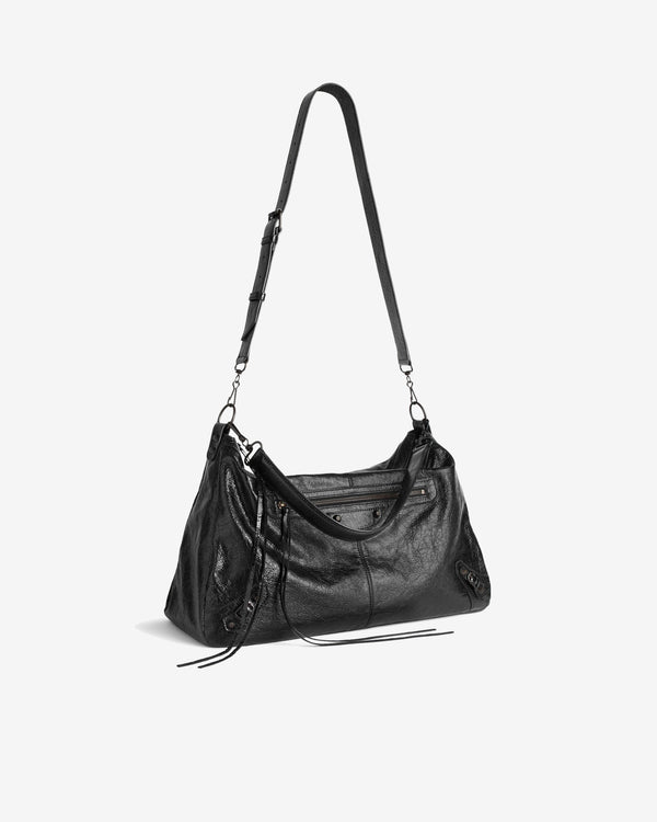 Balenciaga  - Men's Large Le City Moto - (Black)