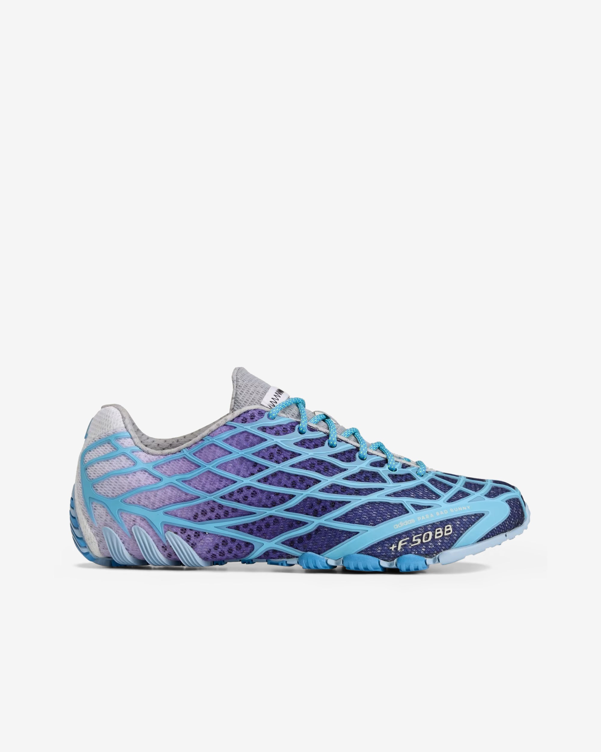Adidas - Men's Bad Bunny F50 Ghost Sprint - (Dark Marine/Light Blue) view 1, Click to Zoom in