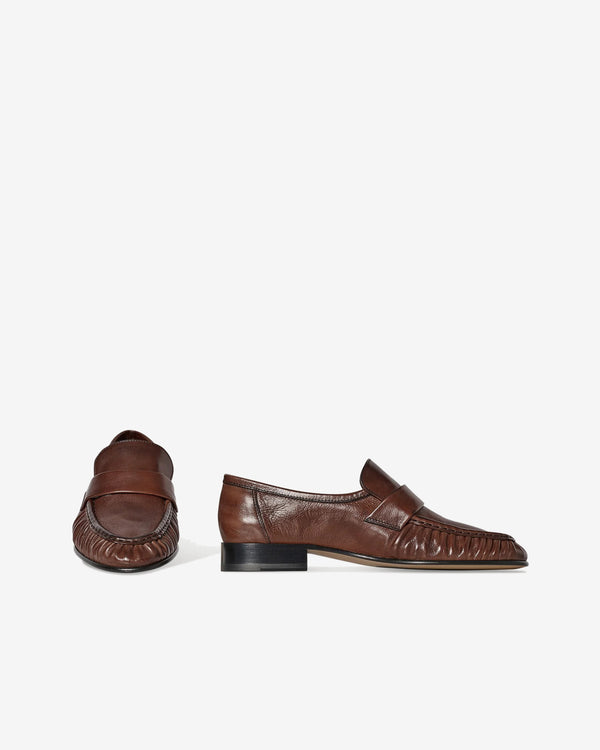 The Row  - Women's Soft Loafer - (Chestnut)
