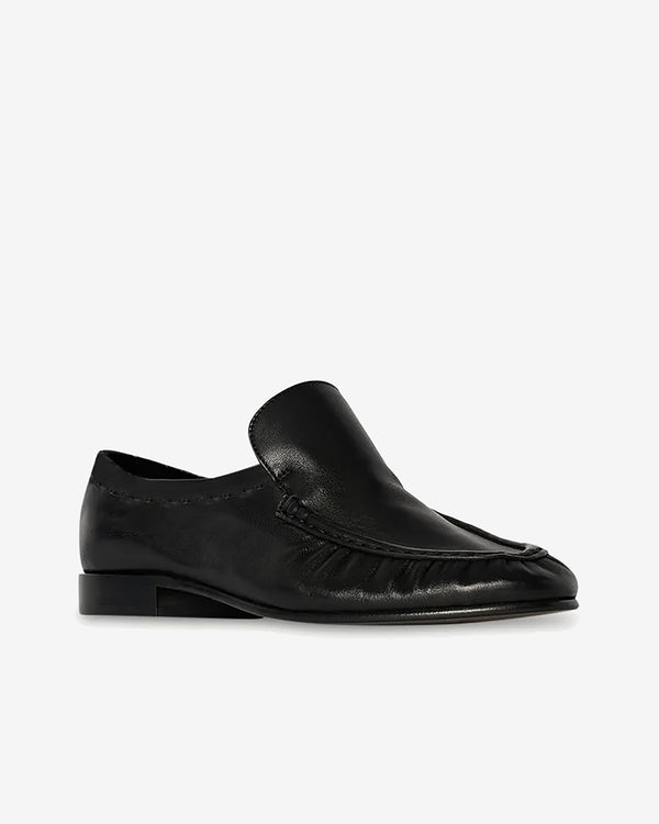 The Row  - Women's Soft Mocassin Two - (Black)