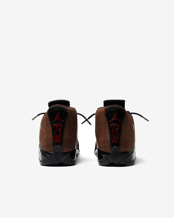 Nike - Men's Mowalola Air Jordan 14 Retro - (Black/Burnt Red)