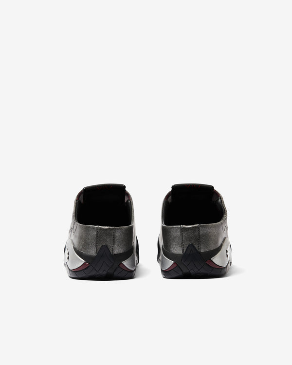 Nike - Men's Mowalola Air Jordan 14 Mule - (Black/Metallic Silver)