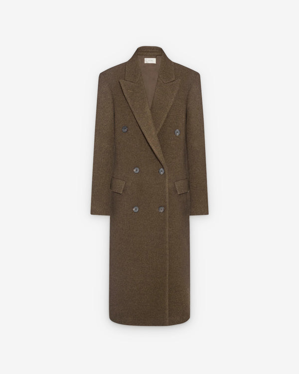 The Row  - Women's Bamira Coat - (Brown Melange)