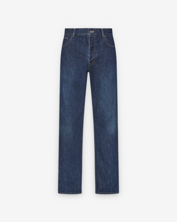 The Row  - Men's Moe Jean - (Medium Indigo)