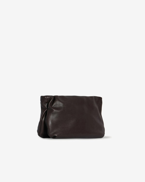 The Row - Bourse Clutch Bag - (Dark Brown)