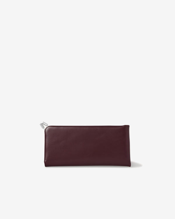 The Row - Women's Clasp Case - (Burgundy)