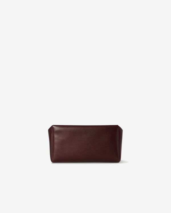 The Row - Squared Compact Clutch - (Burgundy)