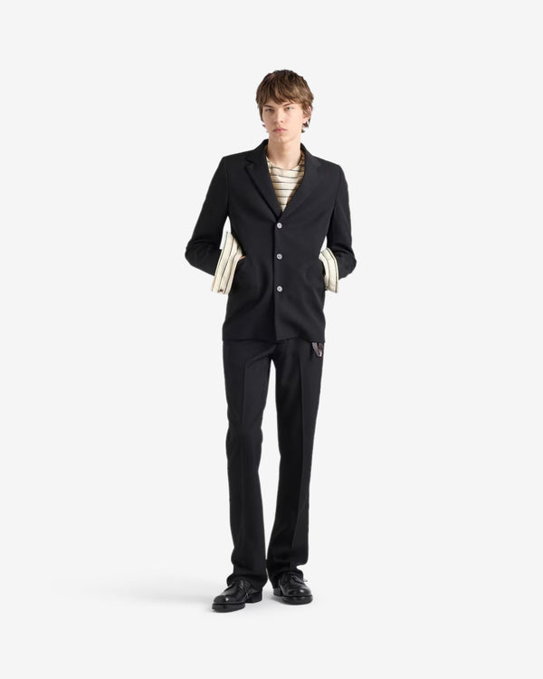 Prada  - Men's Wool Trousers - (Black)