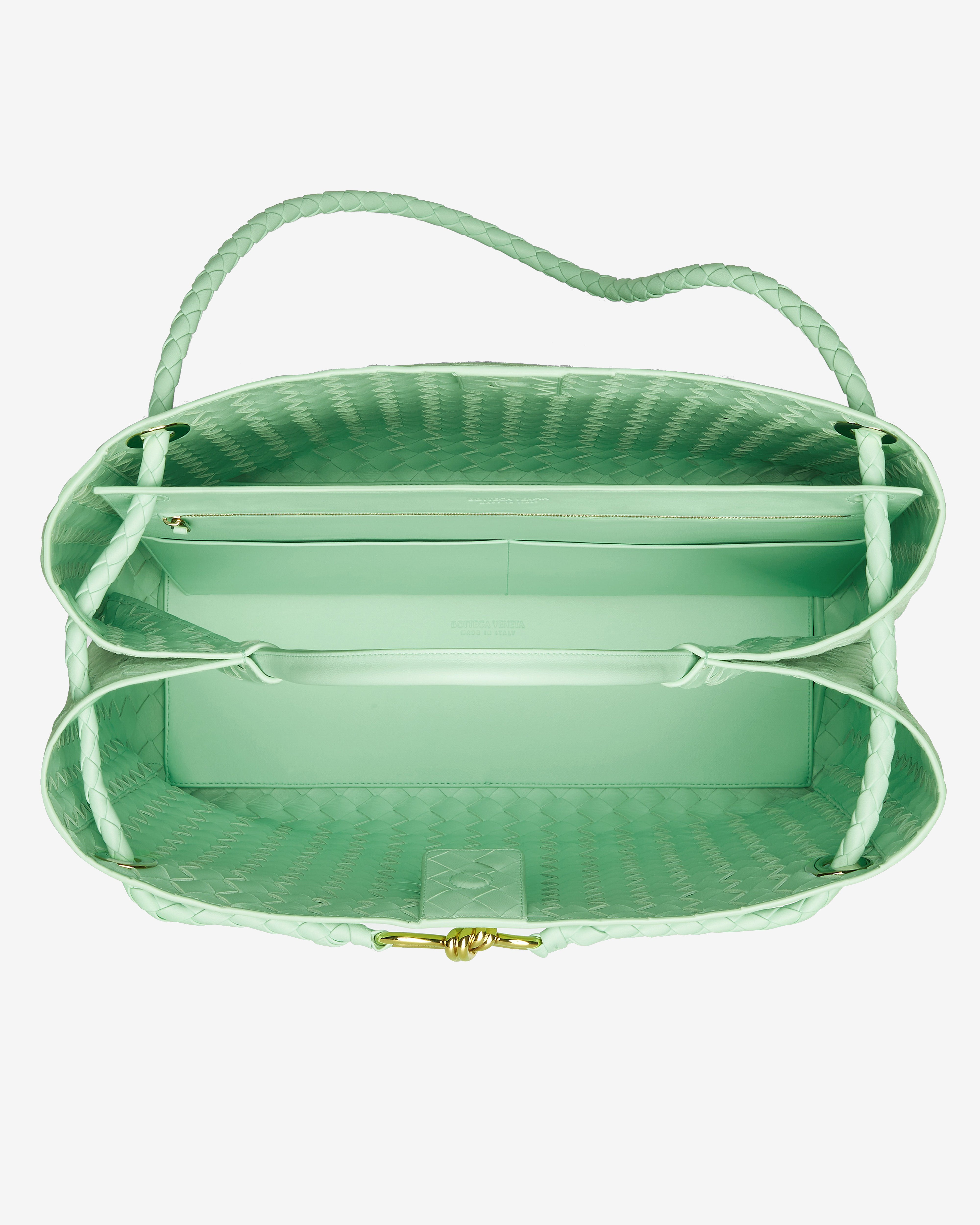 Bottega Veneta: Large Andiamo Bag (Wasabi) | Dover Street Market