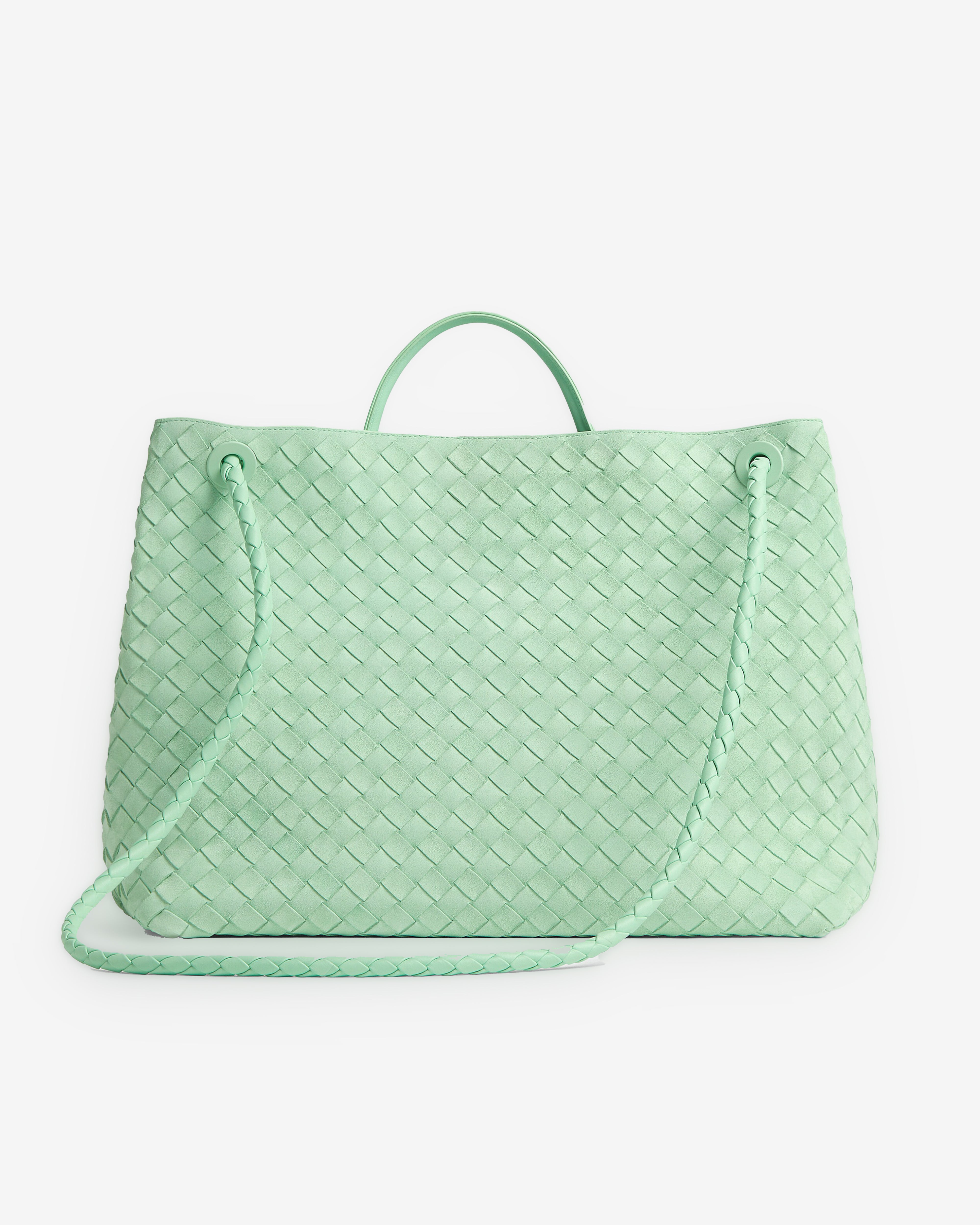 Bottega Veneta: Large Andiamo Bag (Wasabi) | DSML E-SHOP