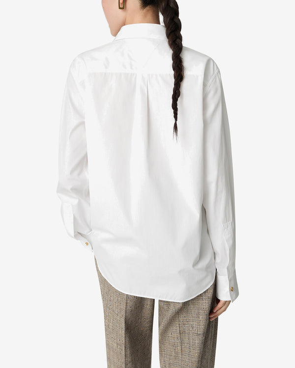 Bottega Veneta - Women's Cotton Poplin Shirt - (White)