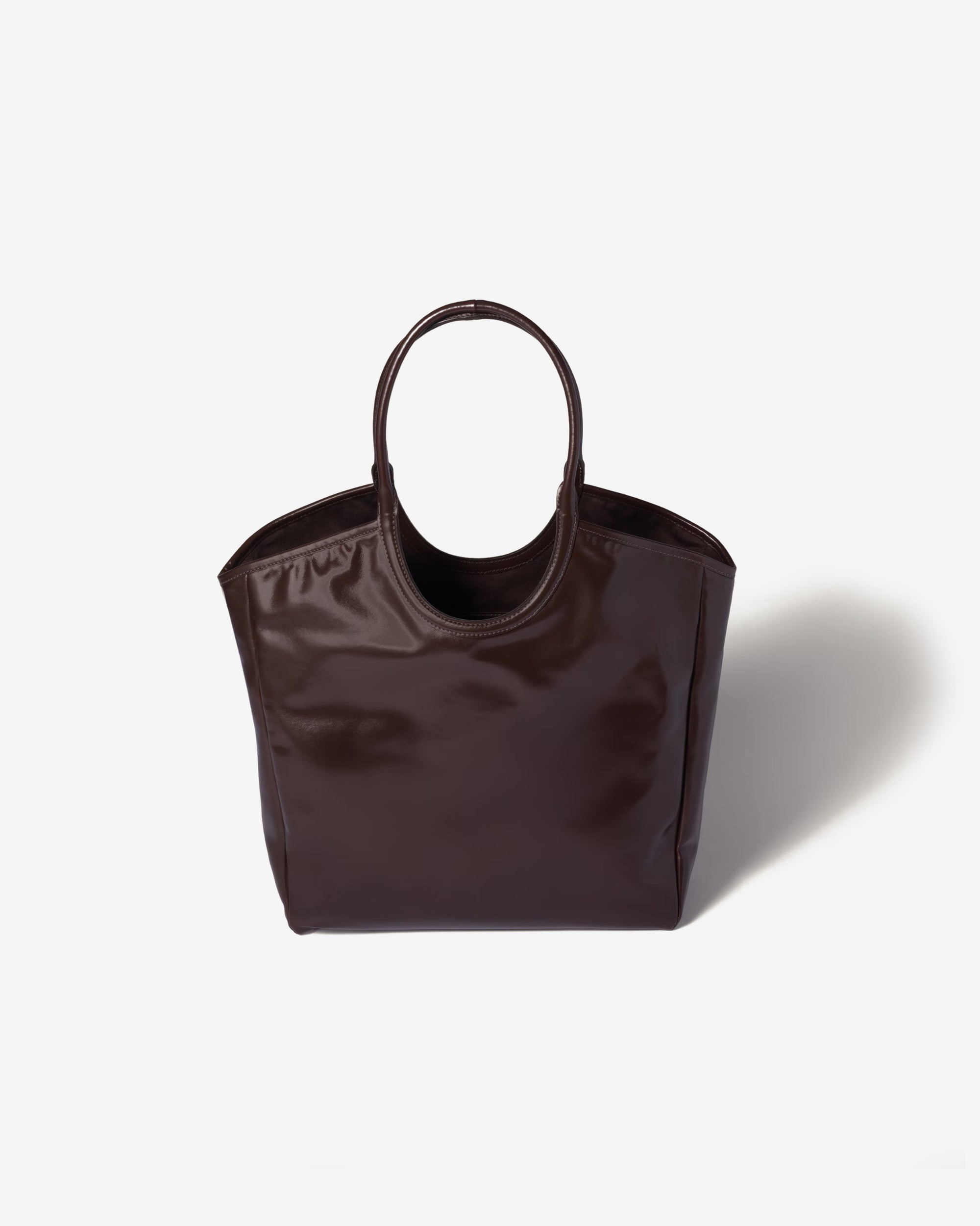 Miu Miu - Women's IVY Leather Bag - (Dark Brown) view 3, Click to Zoom in