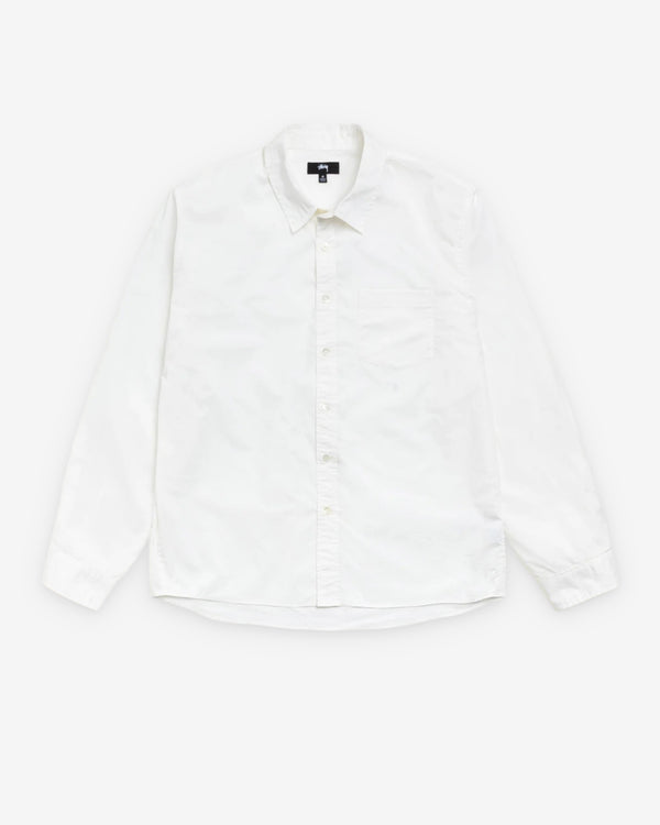 Stüssy - Men's Standard Ls Shirt - (White)