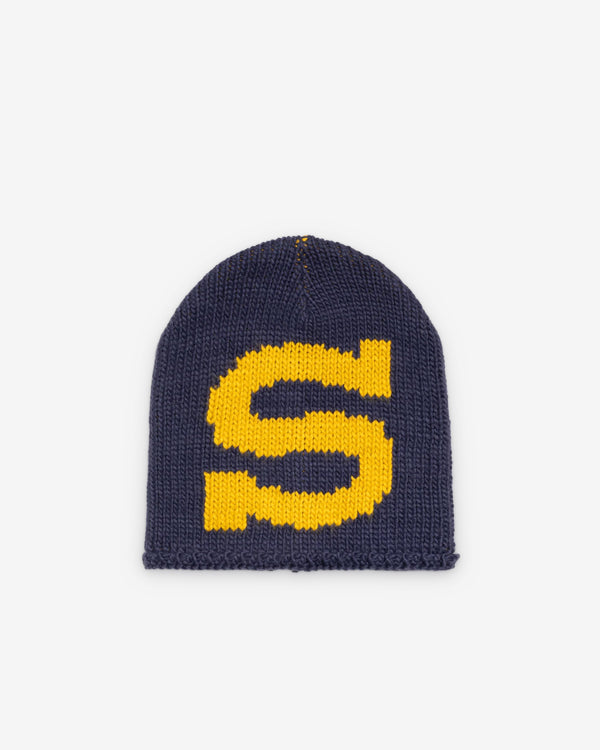 Stüssy - Men's Knit Skullcap Burly S - (Navy)
