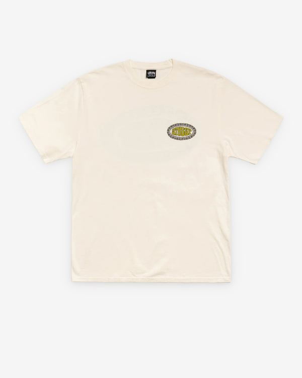 Stüssy - Men's Tile Oval Pigmentment Dyed T-Shirt - (Natural)