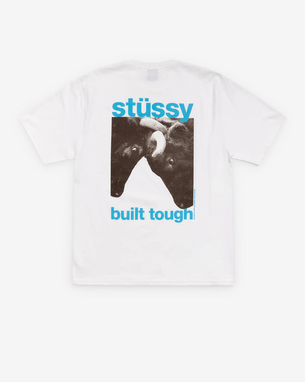 Stüssy - Men's Built Tough T-Shirt - (White)