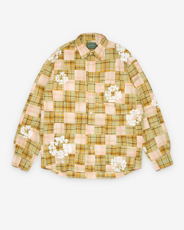 Denim Tears - Men's Madras Button Up - (Multi)