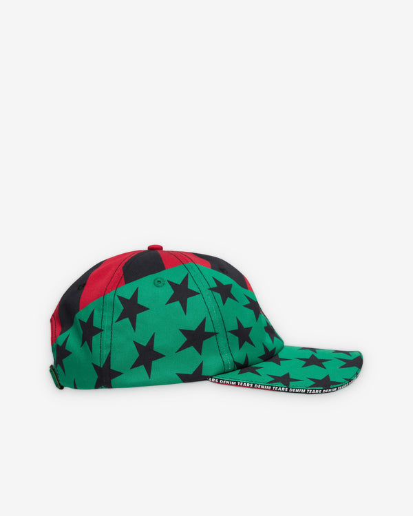 Denim Tears - Men's DT Flag Cap - (Red/Black)