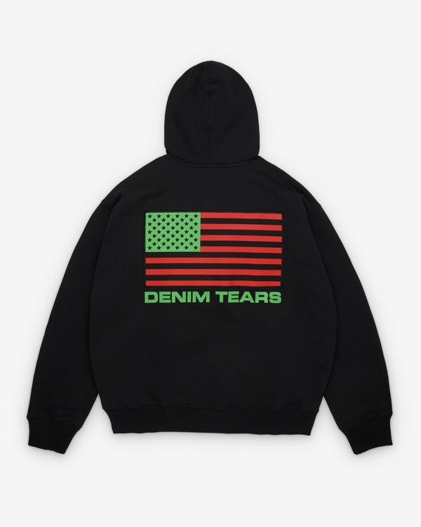 Denim Tears - Men's Pan African Zip Hoodie - (Black)